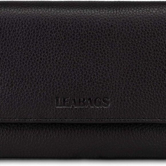 Women leather wallet RFID blocking compact bifold with credit card slots - Picture 1 of 7